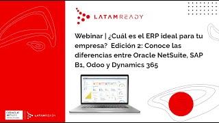 ¿Qué ERP escoger? Comparativa entre Oracle NetSuite, SAP B1, Business Central y Odoo.