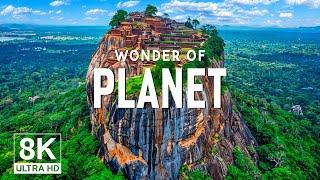 WONDERS OF PLANET - The Most Fascinating Places on Earth - Travel Video 8K