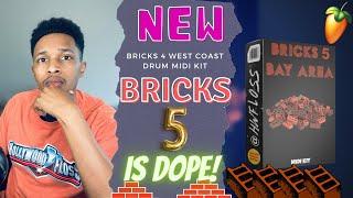 Best Midi Kit | Bricks 5 West Coast Drum Midi Kit