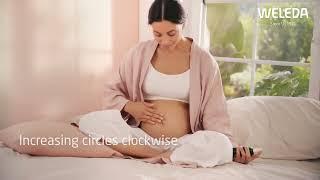 Pregnancy Massage with Weleda Stretch Mark Massage Oil