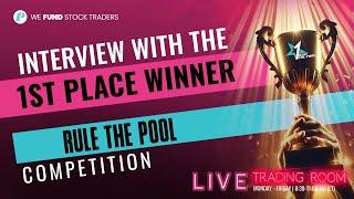 Interview With The 1st Place Winner, Peter G. - Trade The Pool Live Trading Room