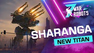 War Robots Sharanga, The Archer  NEW TITAN Overview