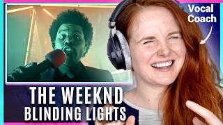 Vocal Coach reacts to and analyses The Weeknd - Blinding Lights  (Live On The 2020 MTV VMAs)