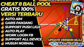 GRATIS‼️CHEAT 8 BALL POOL TERBARU 2025  UPDATE AIM TOOL GARIS PANJANG OTOMATIS 3 LINE NO BANNED