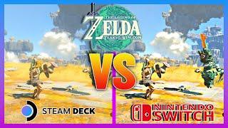 The Legend Of Zelda Tears Of The Kingdom: Nintendo Switch OLED Vs The Steam Deck