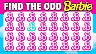 Find the ODD One Out Barbie Edition | Spot the Differences Barbie Movie 2023