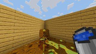 Hyper Realistic Liquid Gold VFX Mod in Minecraft Mod VFX Realistic