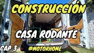 CONTRUCCION MOTORHOME PASO A PASO #motorhome Carpinteria y Revestimiento CASERO ️ #vanlife