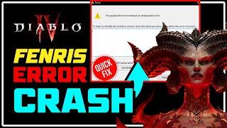 How To Fix Diablo 4 FENRIS ERROR [6 WORKING METHODS]