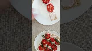 #закуска ЗА МИНУТУ на хлебцах #еда #рецепт #вкусно #салат