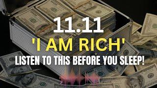 'I am Billionaire'| Money Affirmations that work|Listen Before you sleep