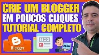 Aprenda Como Criar um Blog no Blogger Passo a Passo 2024 Até um Iniciante Consegue Criar esse Blog