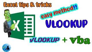 MS Excel VLOOKUP Simply Explained | MS Excel VLOOKUP with VBA