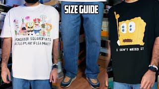 Cactus Plant Flea Market X SpongeBob Collection - UNIQLO Wide Pants - Try On & Size Guide