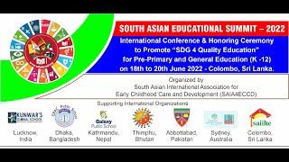 48. Introduction on South Asian International Education Summit - 2022