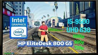 Intel UHD Graphics 630 - Grand Theft Auto V. Gameplay Benchmark Test