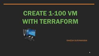 Terraforming Azure Virtual Machines