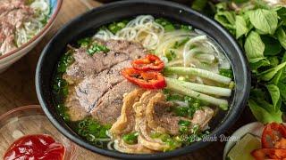 [ENG SUB] Cách nấu PHỞ BÒ thơm ngon chuẩn vị nhờ BÍ QUYẾT nước dùng | Perfect Vietnamese Beef PHO