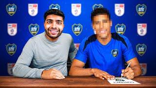 I Made our First Signing...