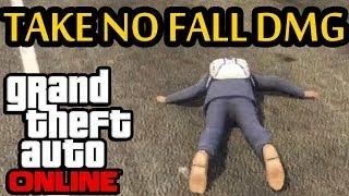  GTA 5 Online - How To Take No Fall Damage! Survive Every Fall!