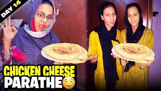 Day 14 or new Episode is here||Chicken Cheese partha recipe Batadi||​⁠@TrioWorldvlogs