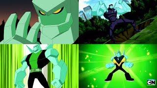 Ben 10: All Diamondhead Transformations (Classic-Reboot)