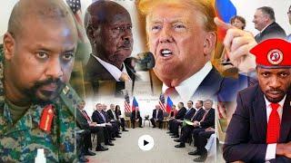 Ekigudde Ku Museveni Mu Amerika Trump Alangilidde Ekidako Muhoozi Awedde Bobi Amulemeseza