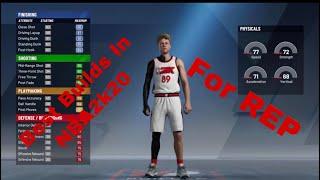 Best NBA2k20 Rep Builds!