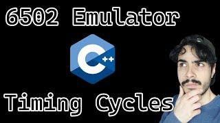 Instruction Cycle Timing in 65K  C++ Emulator