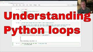 Understanding Python loops