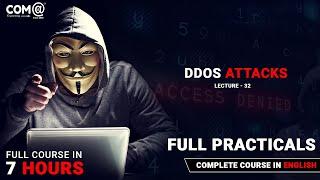 DDoS Attack Explained | How to Perform DOS Attack | Ethical Hacking and Penetration Testing