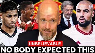 JUST INERIK TEN HAG REVEALS SHOCKING SELECTION FOR MAN UNITED'S PRE-SEASON SQUAD! #manutdnews