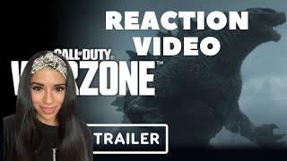 Call of Duty Warzone: Operation Monarch -Teaser Trailer (Godzilla vs Kong) **REACTION VIDEO**