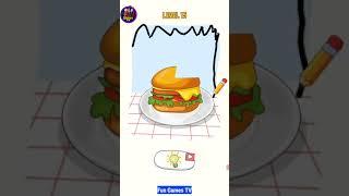 Level 15 Draw Puzzle : Draw Missing Part #draw2save [Zego Global Publishing] Gameplay Fun Games Tv