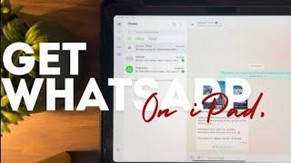 How to run OFFICIAL WHATSAPP on any iPad | New Tutorial 2025 100 % working