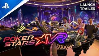 PokerStars VR - Launch Trailer | PS VR2