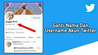 Cara Ganti Username dan Nama di Twitter