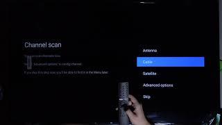 How to Start Channel Scan in Xiaomi Mi TV P1?