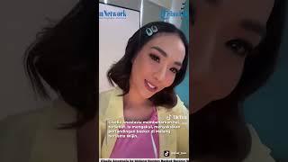 Gisella Anastasia ke Malang nonton basket bareng Wijin