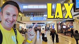 Inside LAX Airport Terminal 2 & 3 (Delta Airlines)