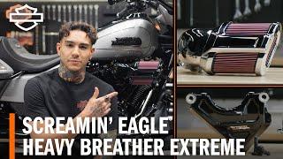 Harley-Davidson Screamin’ Eagle Heavy Breather Extreme Air Cleaner Overview