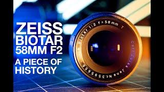 CARL ZEISS BIOTAR 58MM F2 REVIEW - Made in Germany