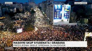 Studenti u Srbiji poručuju da su 'tek počeli'