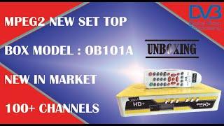 OBAA Mpeg2 Set Top Box Unboxing | Model : OB101A | OBAA Electronics