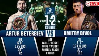 LIVE NOW|| Artur Beterbiev Vs Dmitry Bivol! WBC,WBO,IBF Champion Faces WBA Title Holder