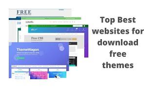 Top Best websites for download free themes