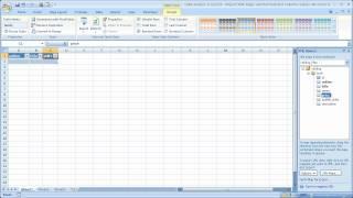 Data Analysis in Excel 8 - Import XML Maps and Pull Selected Columns Values into Excel
