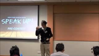 Speak Up! Pre-Contest:Jack Yip