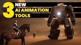 3 Superb New AI Animation Tools - Full Showcase & Tutorial