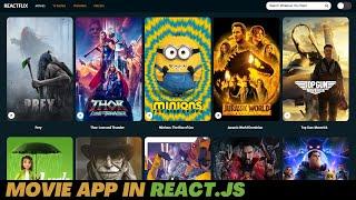Building A Movie App Project in React JS